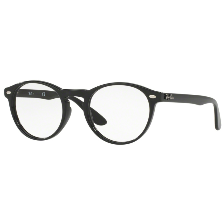 Rame ochelari de vedere barbati Ray-Ban RX5283 2000 Rotunde Negre originale din Plastic cu comanda online