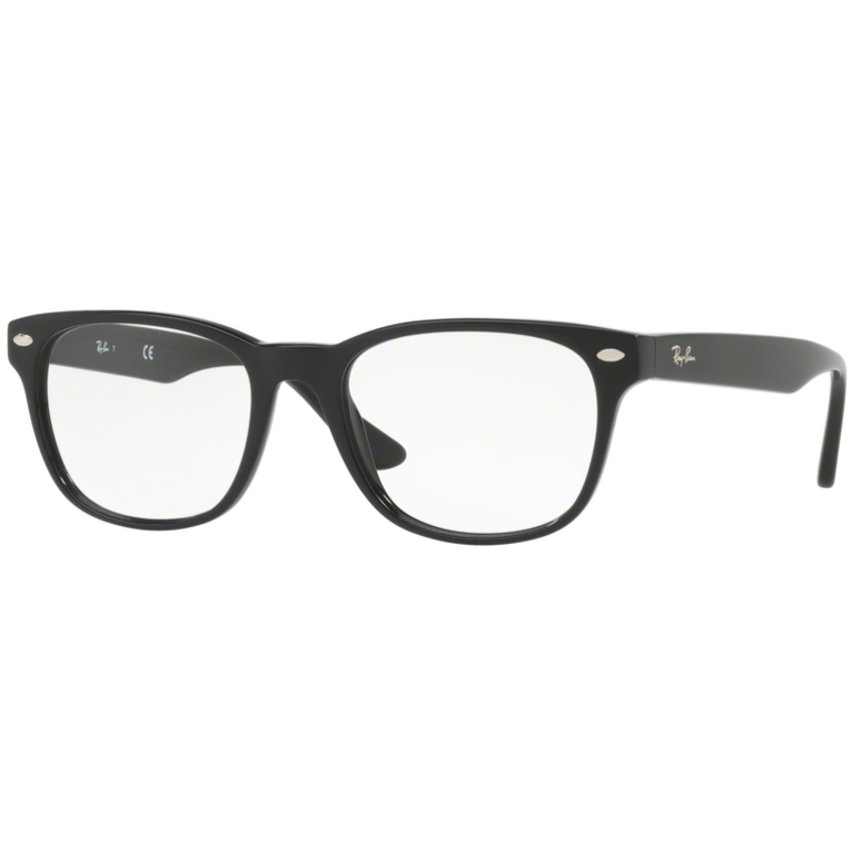 Rame ochelari de vedere barbati Ray-Ban RX5359 2000 Rectangulare Negre originale din Plastic cu comanda online
