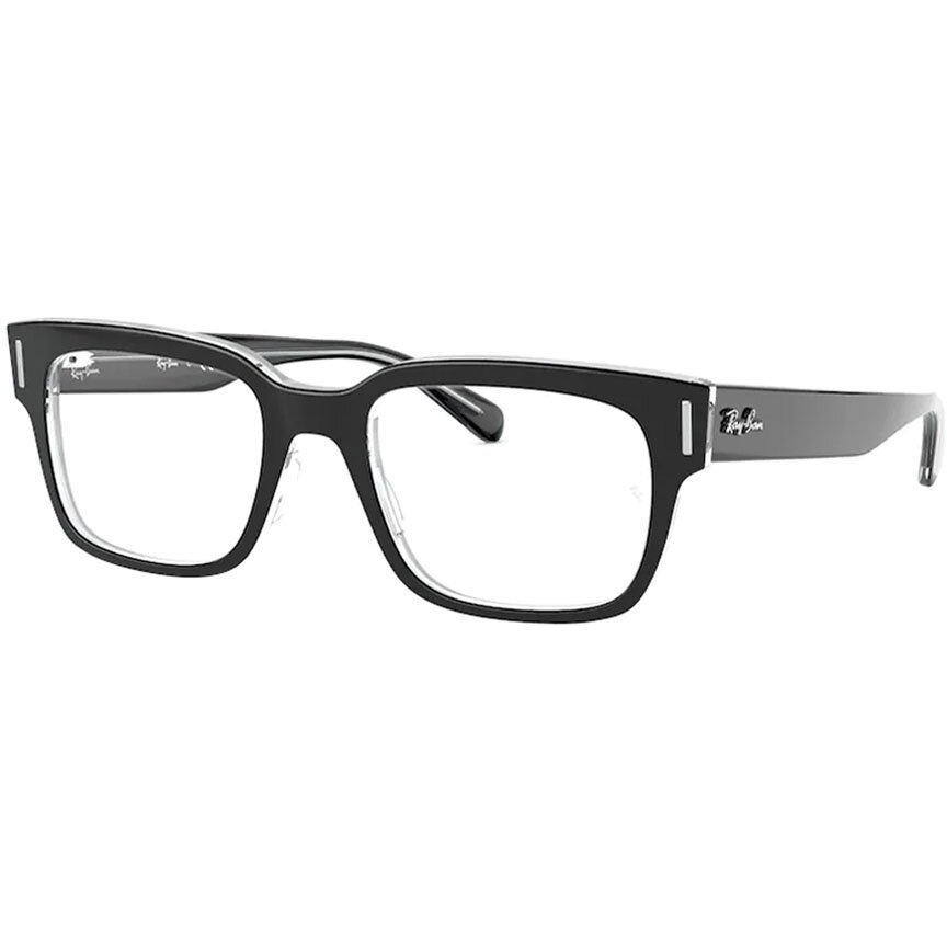 Rame ochelari de vedere barbati Ray-Ban RX5388 2034 Patrate Negre originale din Plastic cu comanda online