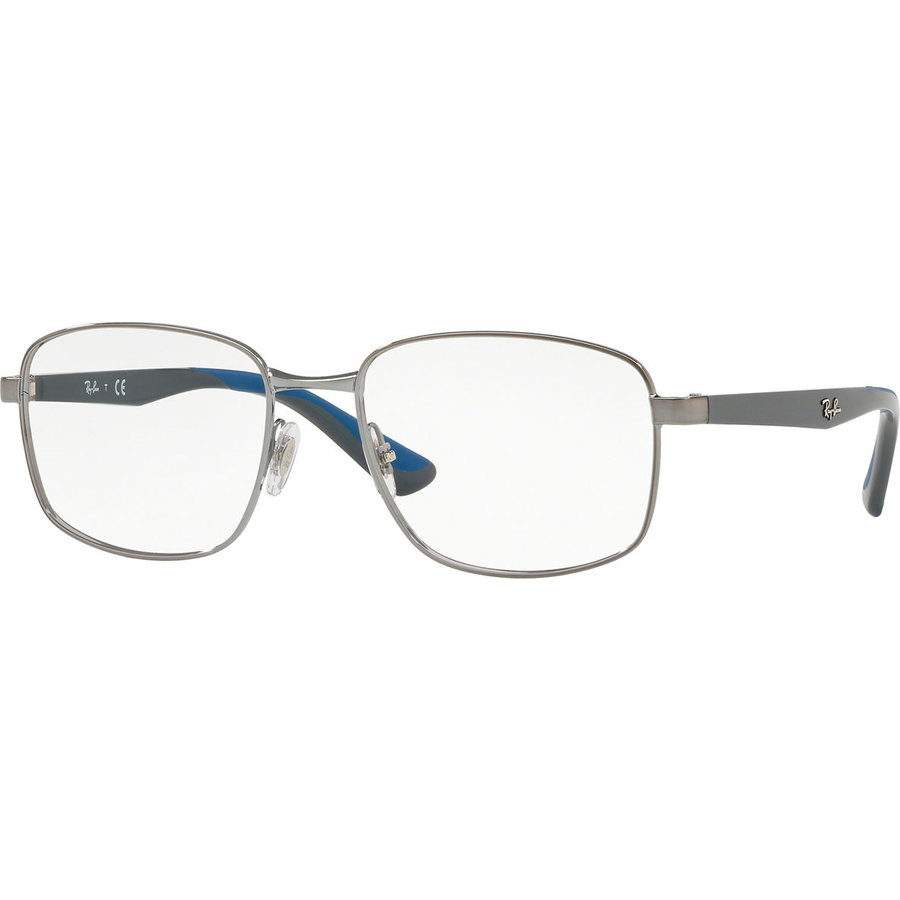 Rame ochelari de vedere barbati Ray-Ban RX6423 2502 Rectangulare Argintii originale din Metal cu comanda online