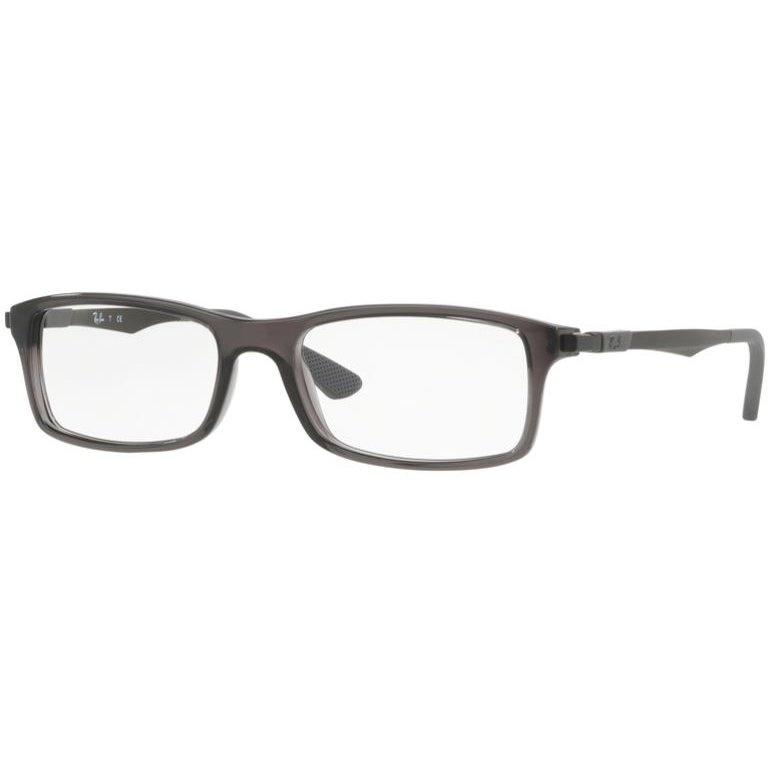 Rame ochelari de vedere barbati Ray-Ban RX7017 5620 Rectangulare Gri originale din Plastic cu comanda online