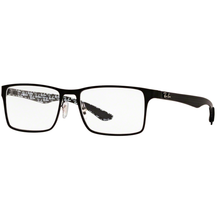Rame ochelari de vedere barbati Ray-Ban RX8415 2848 Rectangulare Negre originale din Metal cu comanda online