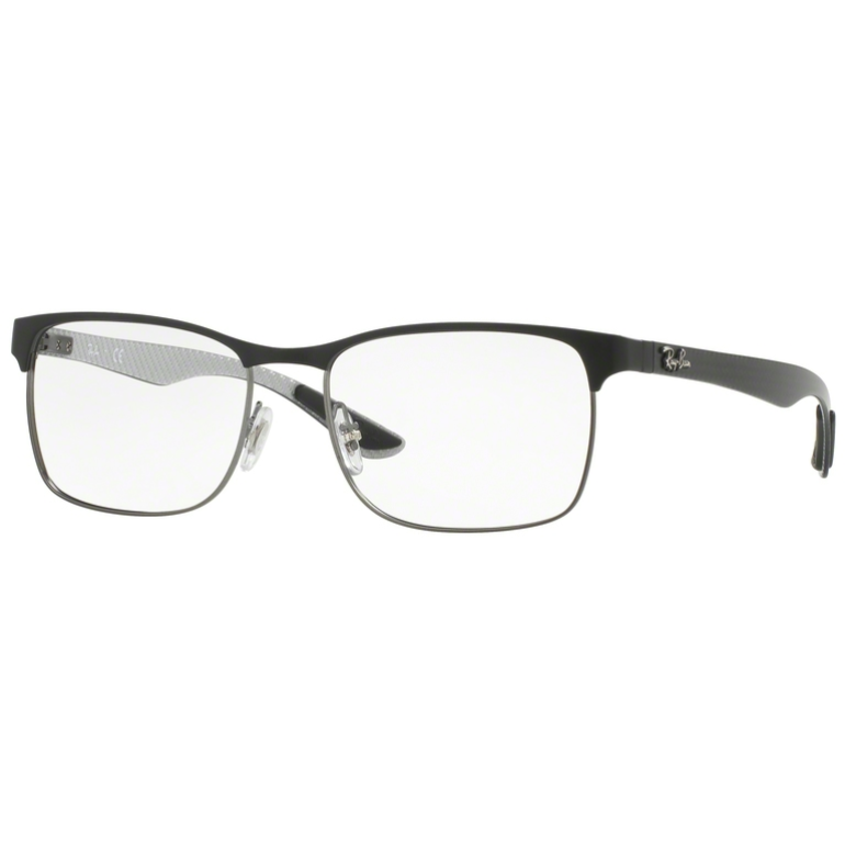 Rame ochelari de vedere barbati Ray-Ban RX8416 2916 Rectangulare Negre originale din Metal cu comanda online