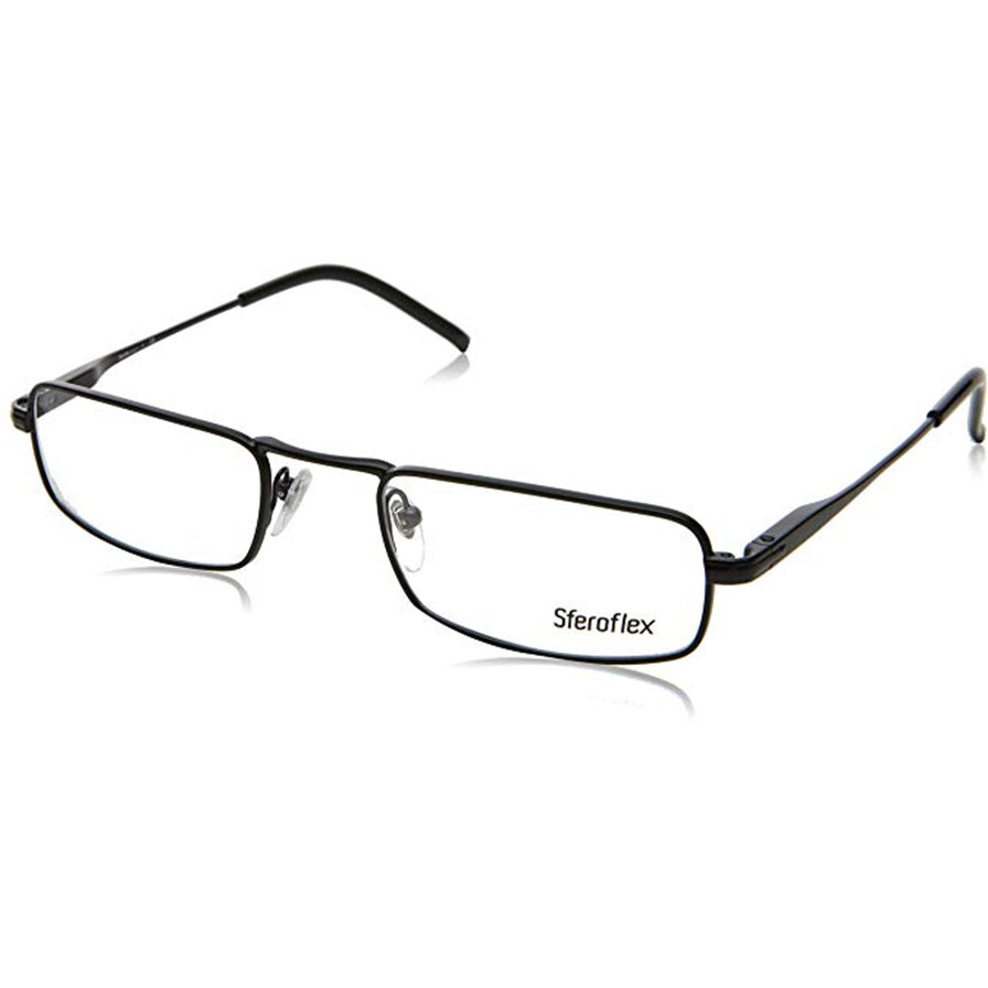 Rame ochelari de vedere barbati Sferoflex SF2201 136 Negre Rectangulare originale din Metal cu comanda online