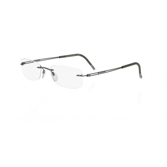 Rame ochelari de vedere barbati Silhouette 5225/40 6058 Rectangulare Argintii originale din Titan cu comanda online