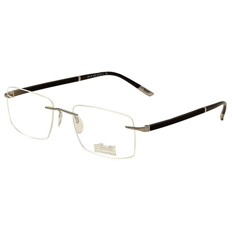Rame ochelari de vedere barbati Silhouette 5421/60 6053 Rectangulare Gri originale din Metal cu comanda online