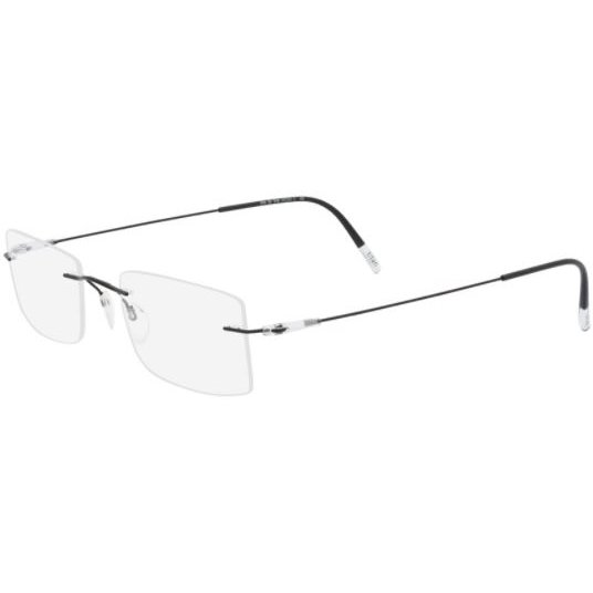 Rame ochelari de vedere barbati Silhouette 5500/BH 9140 Rectangulare Negre originale din Titan cu comanda online