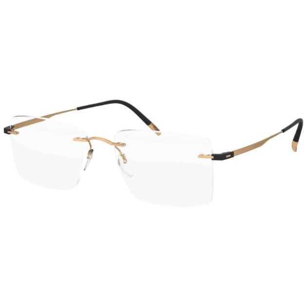 Rame ochelari de vedere barbati Silhouette 5516/DF 7530 Rectangulare Aurii originale din Titan cu comanda online
