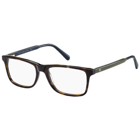Rame ochelari de vedere barbati TOMMY HILFIGER (S) TH 1274 4LM Maro-Havana Rectangulare originale din Plastic cu comanda online