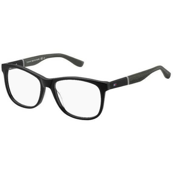 Rame ochelari de vedere barbati TOMMY HILFIGER TH 1406 KUN Negre Rectangulare originale din Acetat cu comanda online