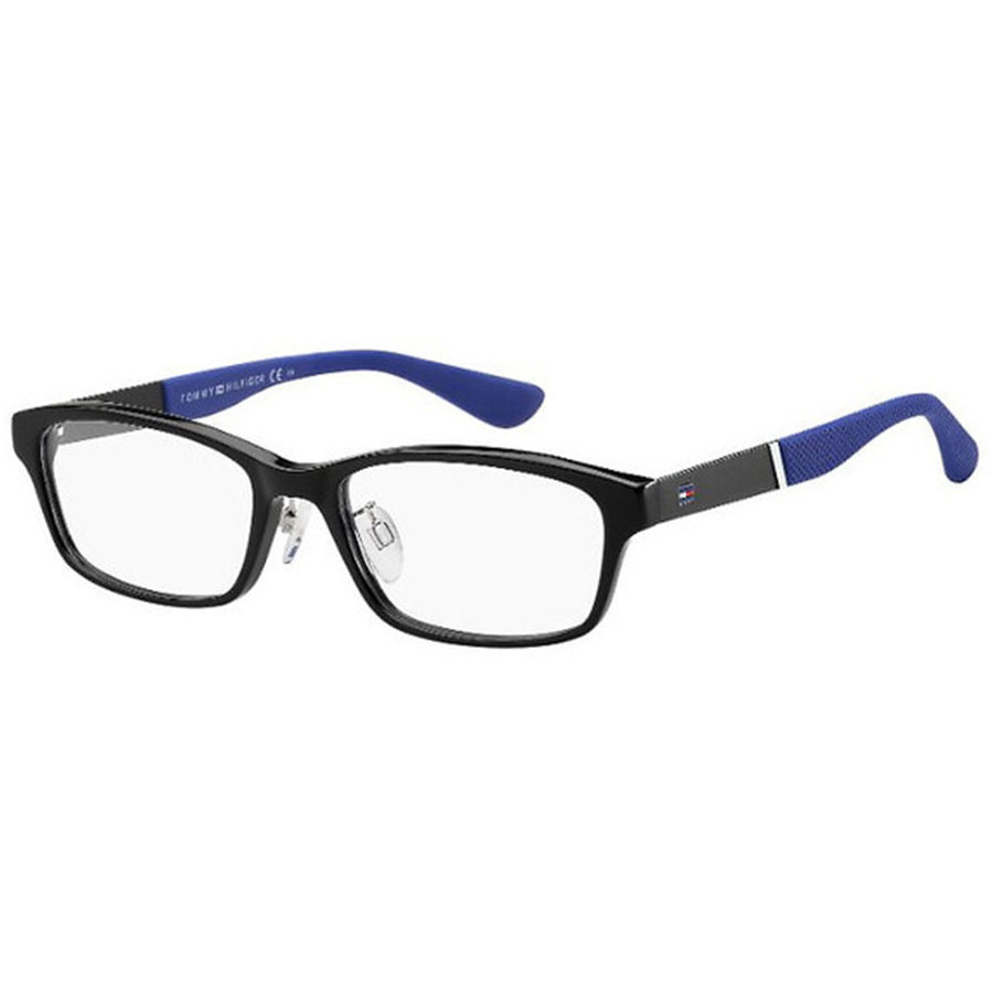 Rame ochelari de vedere barbati TOMMY HILFIGER TH 1564/F 807 Negre Rectangulare originale din Plastic cu comanda online