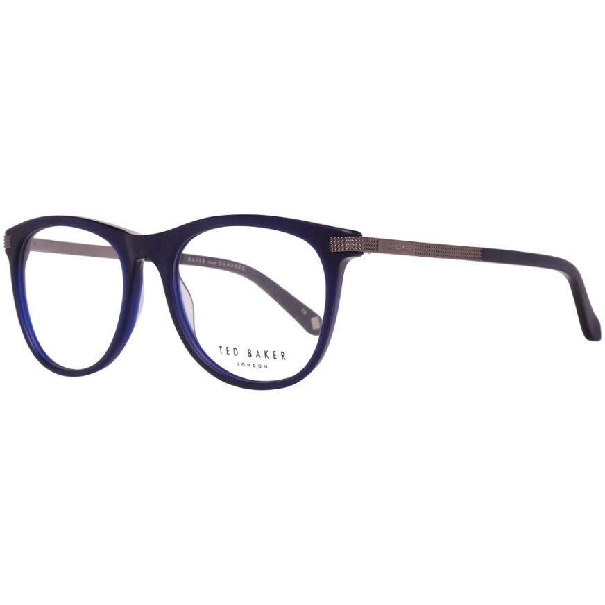Rame ochelari de vedere barbati Ted Baker TB8176 604 Rotunde Albastre originale din Plastic cu comanda online