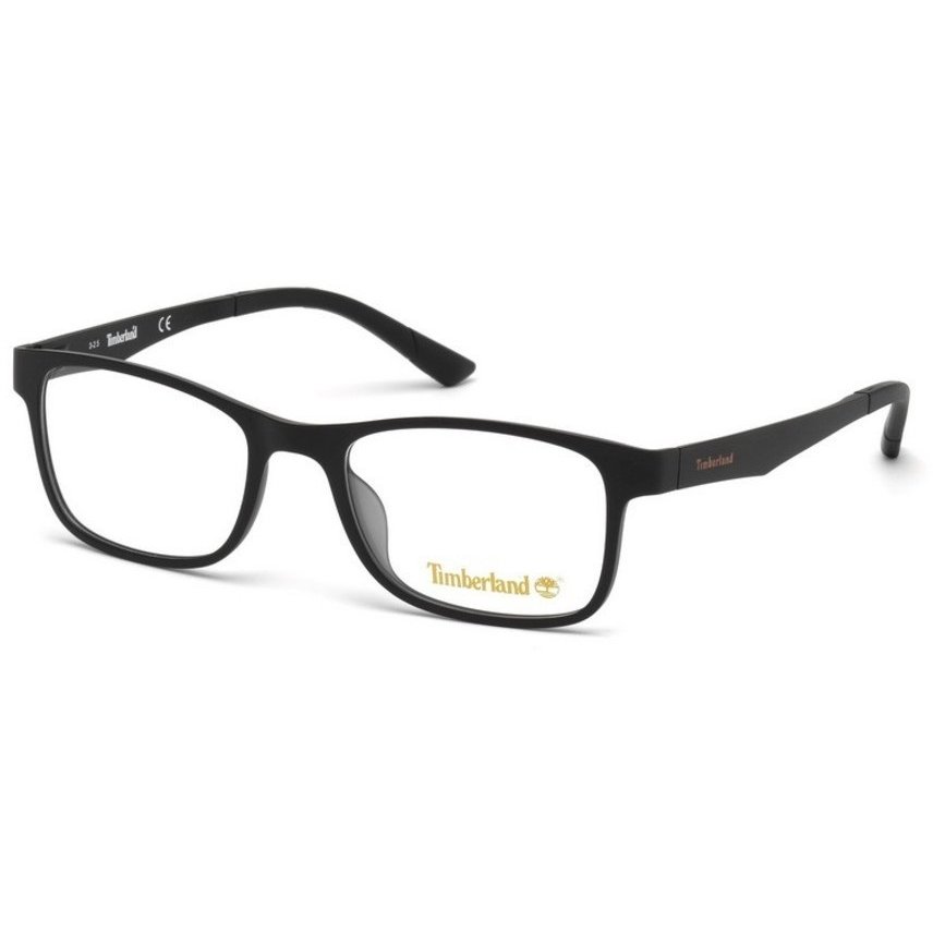 Rame ochelari de vedere barbati Timberland TB1352-F 002 Ovale Negre originale din Plastic cu comanda online