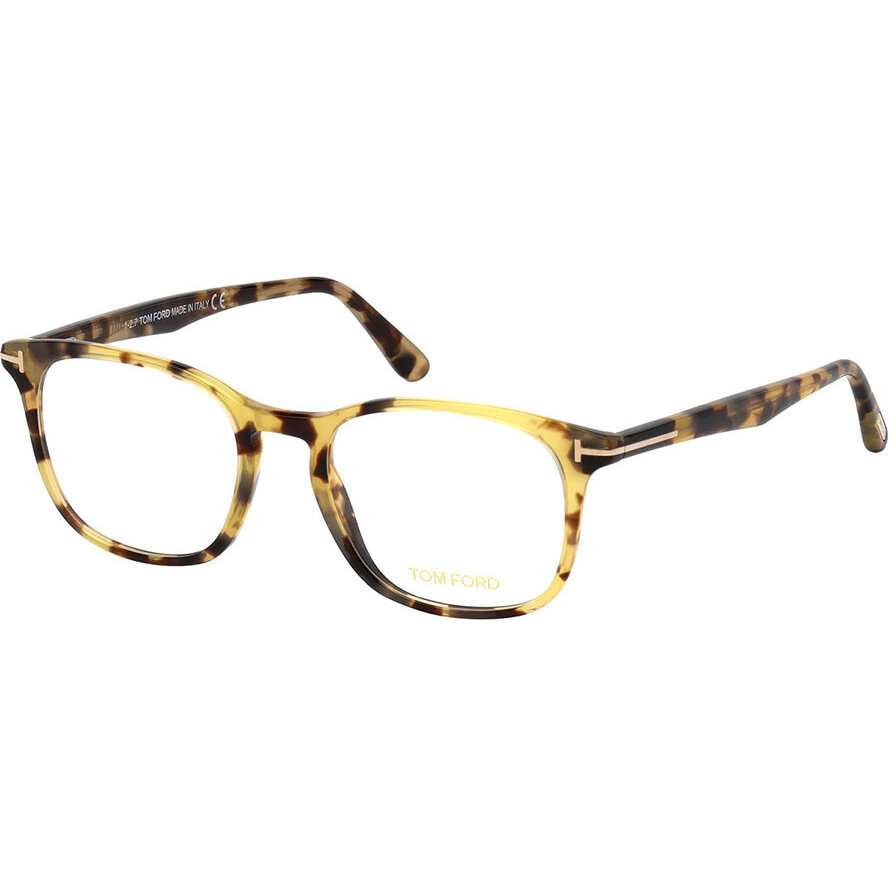 Rame ochelari de vedere barbati Tom Ford FT5505 053 Patrate Havana originale din Plastic cu comanda online