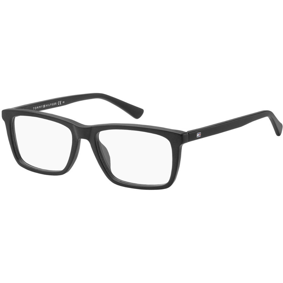 Rame ochelari de vedere barbati Tommy Hilfiger TH 1527 003 Negre Rectangulare originale din Acetat cu comanda online