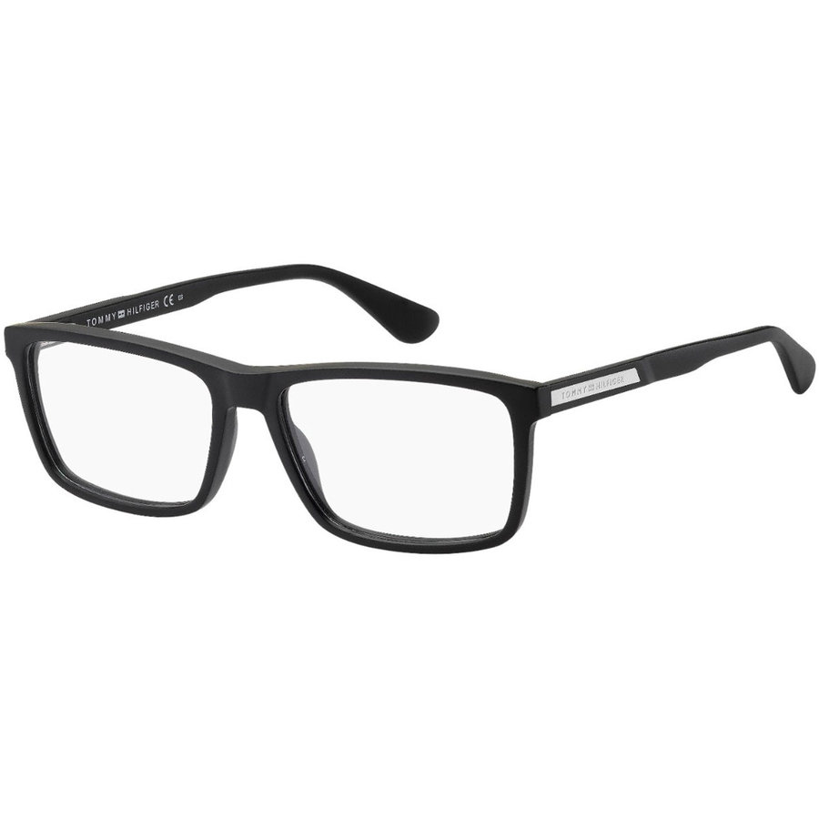 Rame ochelari de vedere barbati Tommy Hilfiger TH 1549 003 Negre Rectangulare originale din Acetat cu comanda online