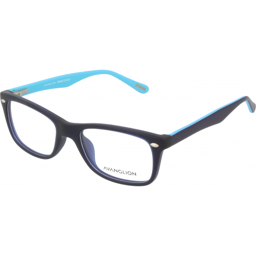 Rame ochelari de vedere copii Avanglion 14690 A Rectangulare Negre originali cu rama de Plastic cu comanda online