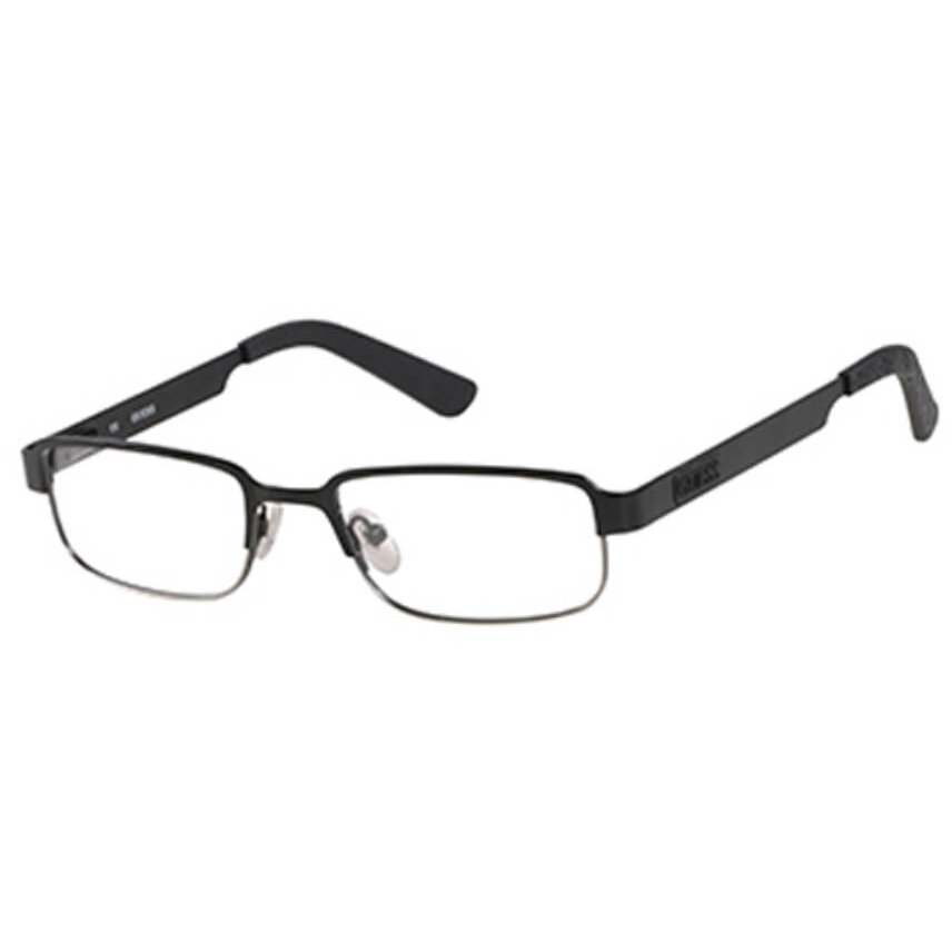 Rame ochelari de vedere copii Guess GU9114 BLKGUN Rectangulare Negre originali cu rama de Metal cu comanda online