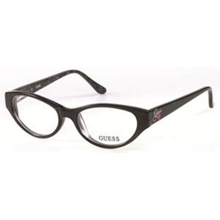 Rame ochelari de vedere copii Guess GU9129 BLK Cat-eye Negre originali cu rama de Plastic cu comanda online