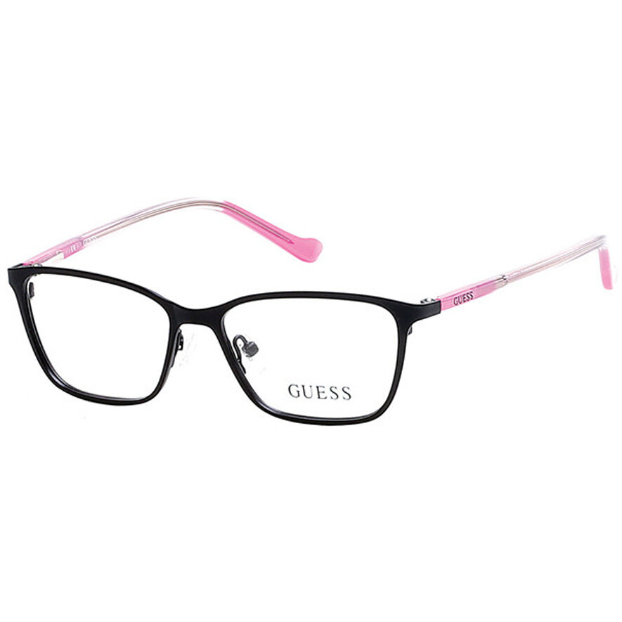 Rame ochelari de vedere copii Guess GU9154 005 Rectangulare Negre originali cu rama de Metal cu comanda online