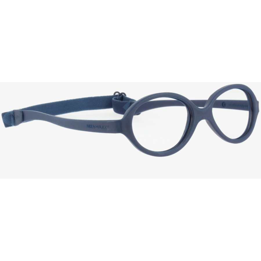 Rame ochelari de vedere copii Miraflex BABY ONE 2 44/16 DS Ovale Albastre originali cu rama de Silicon cu comanda online