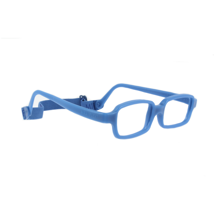 Rame ochelari de vedere copii Miraflex NEW BABY 1 39 D Rectangulare Albastre originali cu rama de Silicon cu comanda online