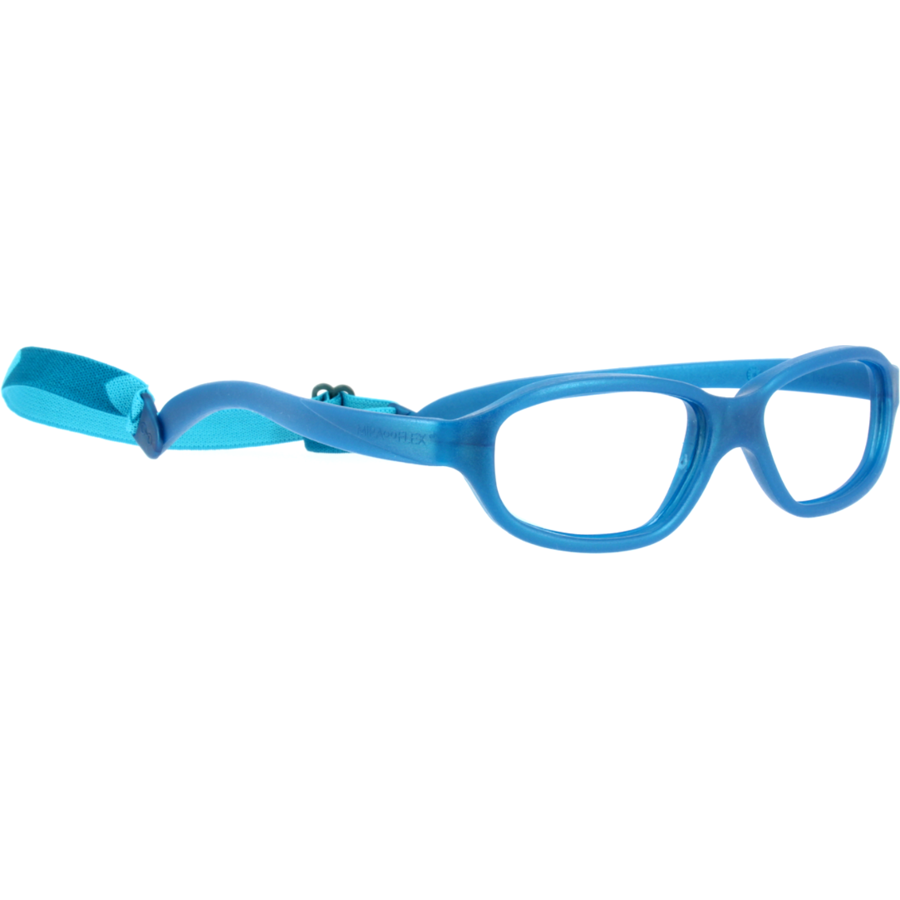 Rame ochelari de vedere copii Miraflex NICKI 48 VM Ovale Albastre originali cu rama de Silicon cu comanda online