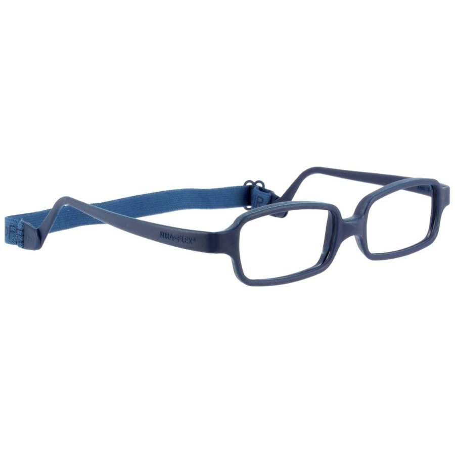 Rame ochelari de vedere copii Miraflex New Baby 3 45/17 DS Rectangulare Albastre originali cu rama de Silicon cu comanda online