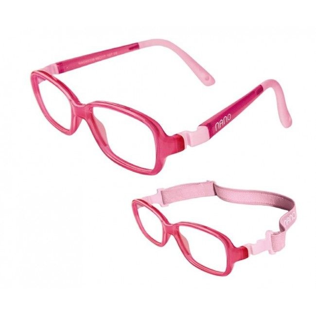 Rame ochelari de vedere copii Nano Kids NAO50052 ROSA  Roz originali cu rama de Cauciuc cu comanda online