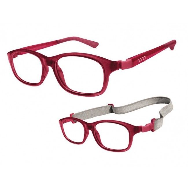 Rame ochelari de vedere copii Nano Kids NAO52446 BURDEOS Rectangulare Burgundiu originali cu rama de Cauciuc cu comanda online