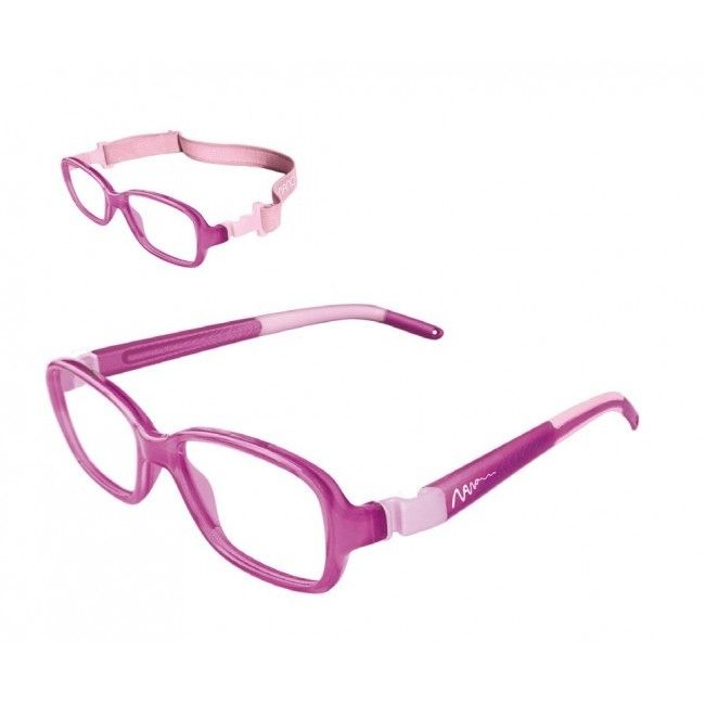 Rame ochelari de vedere copii Nano Kids NAO55142 MORADO/LILA Rectangulare Roz originali cu rama de Cauciuc cu comanda online