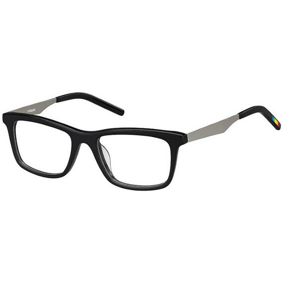 Rame ochelari de vedere copii POLAROID PLD D804 SF9 Patrate Negre originali cu rama de Plastic cu comanda online