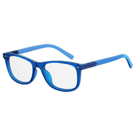 Rame ochelari de vedere copii POLAROID PLD D811 PJP Rectangulare Albastre originali cu rama de Plastic cu comanda online