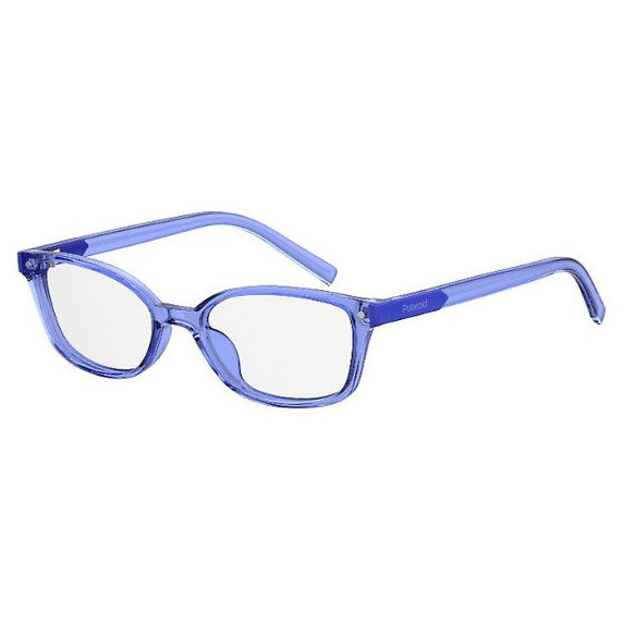 Rame ochelari de vedere copii POLAROID PLD D812 B3V Rectangulare Transparenti originali cu rama de Plastic cu comanda online