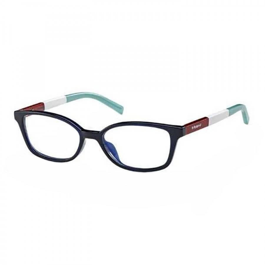 Rame ochelari de vedere copii POLAROID PLD K 007 8RU Rectangulare Albastre-Rosii originali cu rama de Plastic cu comanda online