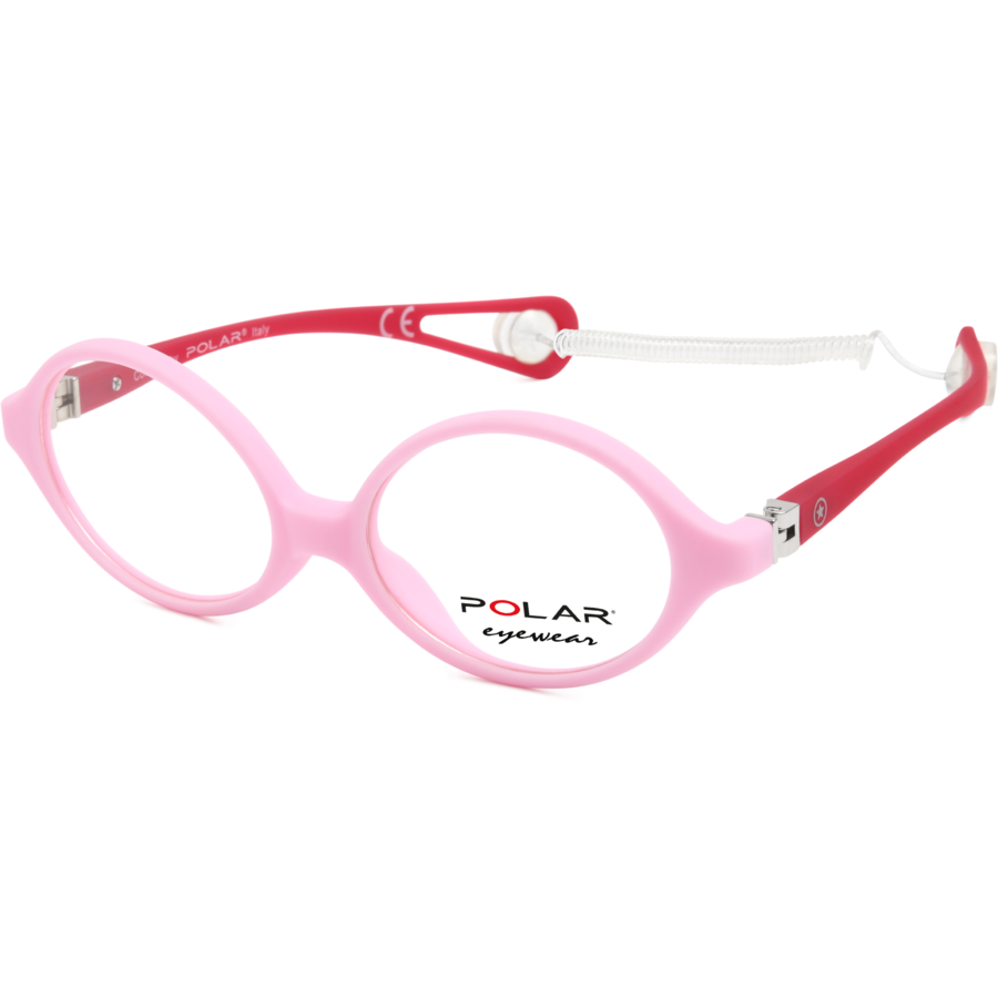 Rame ochelari de vedere copii Polar 556 | 08 K55608 Ovale Roz originali cu rama de Acetat cu comanda online