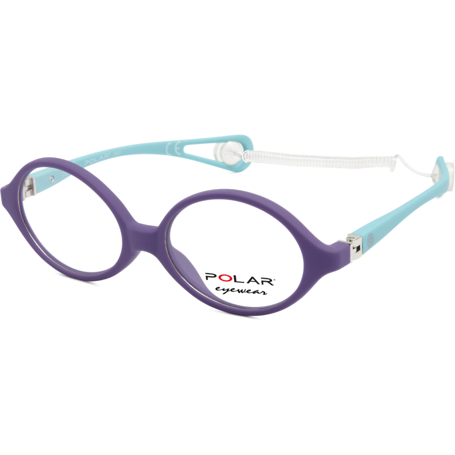 Rame ochelari de vedere copii Polar 556 | 17 K55617 Ovale Albastre-Mov originali cu rama de Acetat cu comanda online