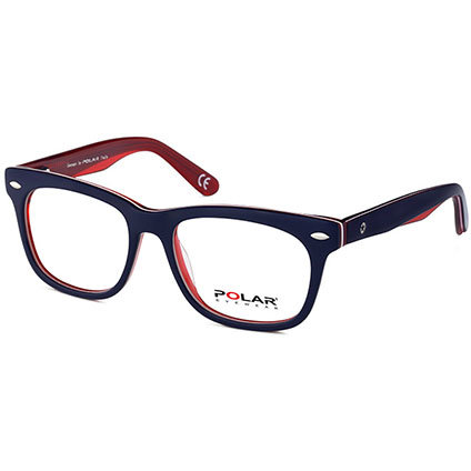 Rame ochelari de vedere copii Polar Young 01 | 70 KY0170 Rectangulare Albastre-Rosii originali cu rama de Acetat cu comanda online