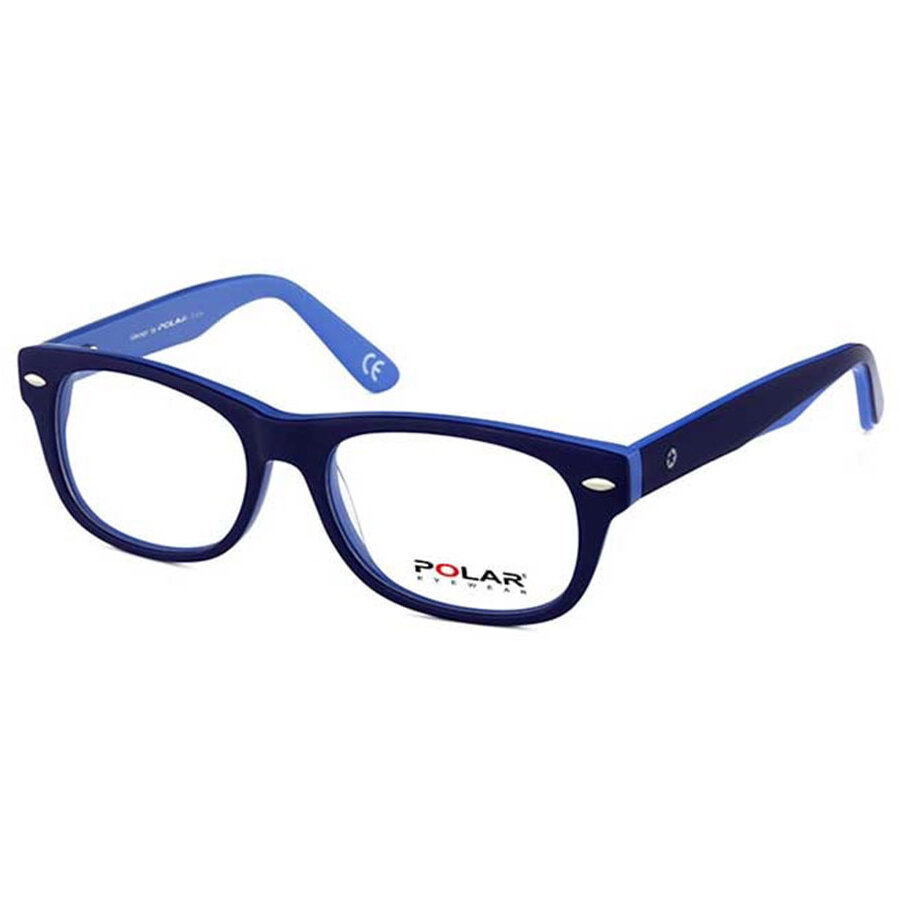 Rame ochelari de vedere copii Polar Young 02 | 03 Rectangulare Albastre originali cu rama de Acetat cu comanda online
