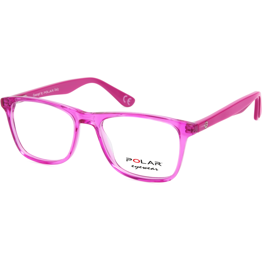 Rame ochelari de vedere copii Polar Young 17 | 08 KY1708 Patrate Roz originali cu rama de Acetat cu comanda online