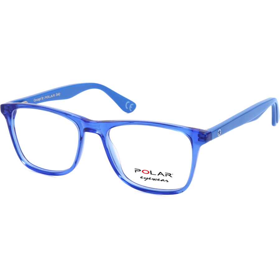 Rame ochelari de vedere copii Polar Young 17 | 14 KY1714 Patrate Albastre originali cu rama de Acetat cu comanda online
