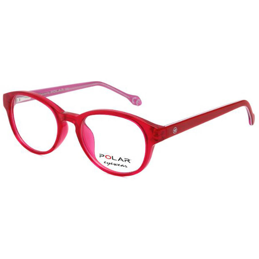 Rame ochelari de vedere copii Polar Young 31 | 22 Rotunde Rosii originali cu rama de Acetat cu comanda online