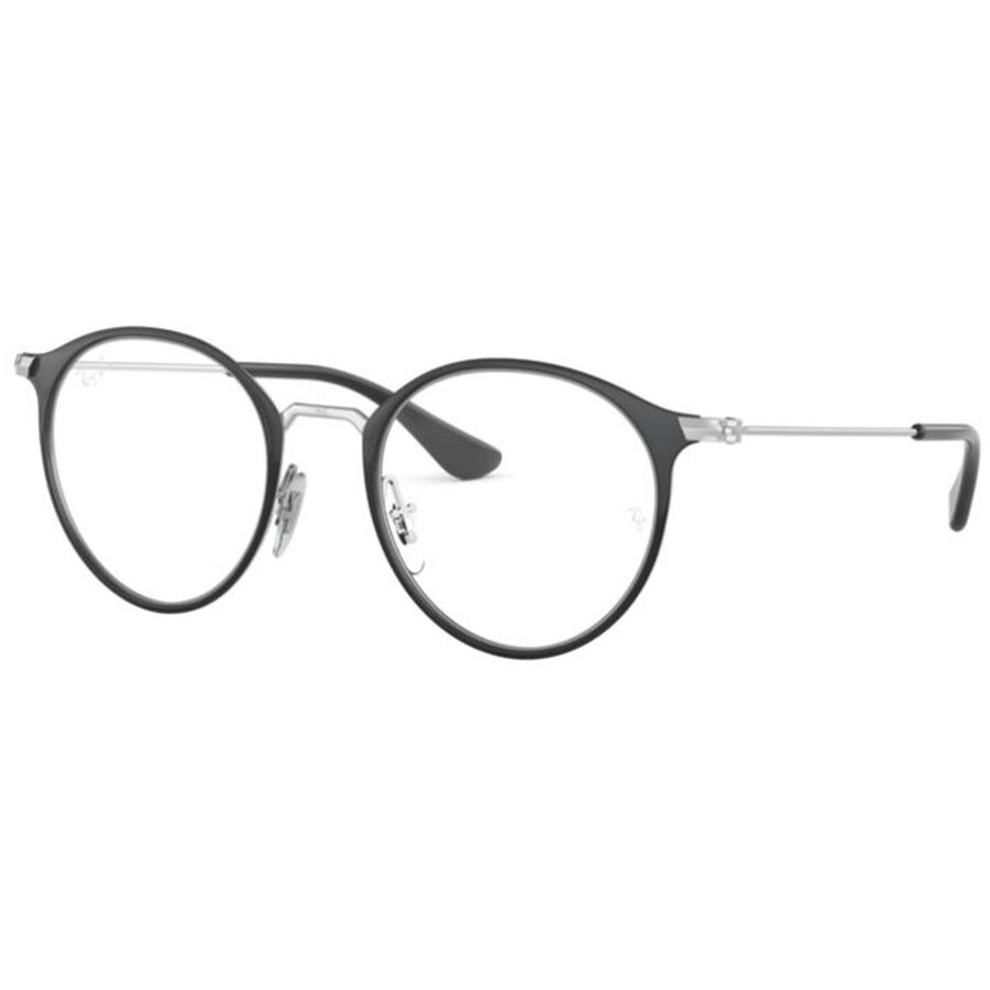 Rame ochelari de vedere copii Ray-Ban RY1053 4064 Rotunde Negre originali cu rama de Metal cu comanda online