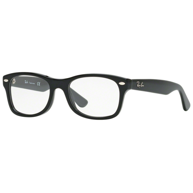 Rame ochelari de vedere copii Ray-Ban RY1528 3542 Rectangulare Negre originali cu rama de Plastic cu comanda online