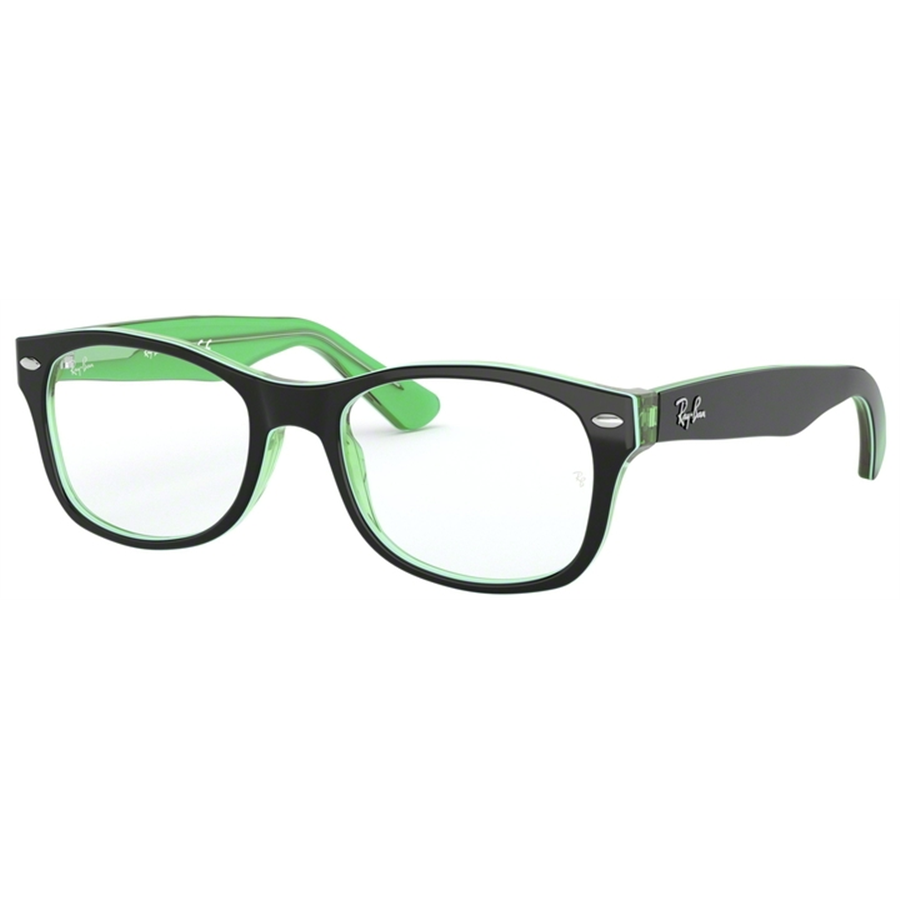Rame ochelari de vedere copii Ray-Ban RY1528 3764 Patrate Negre originali cu rama de Plastic cu comanda online