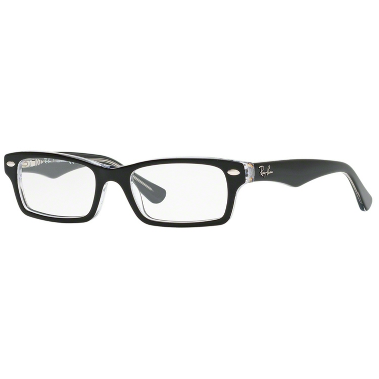 Rame ochelari de vedere copii Ray-Ban RY1530 3529 Rectangulare Negre originali cu rama de Plastic cu comanda online