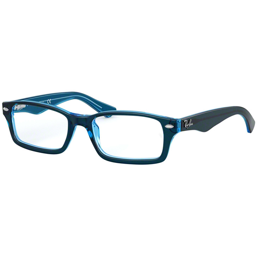 Rame ochelari de vedere copii Ray-Ban RY1530 3667 Rectangulare Albastre originali cu rama de Plastic cu comanda online