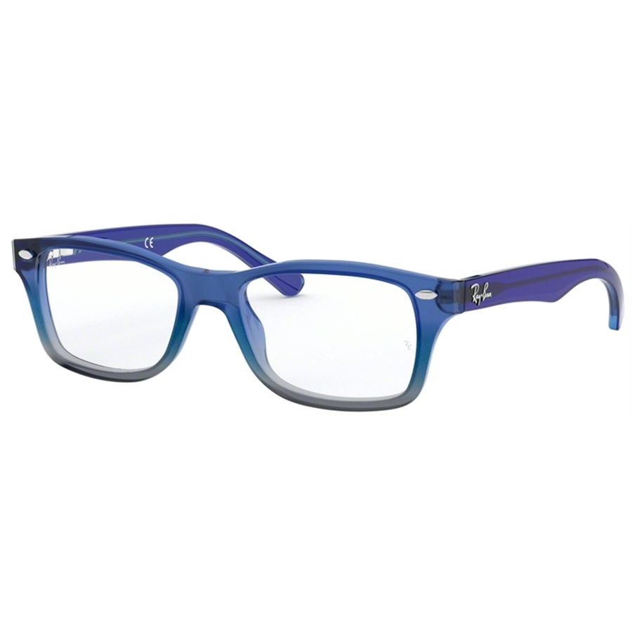Rame ochelari de vedere copii Ray-Ban RY1531 3647 Patrate Albastre originali cu rama de Plastic cu comanda online