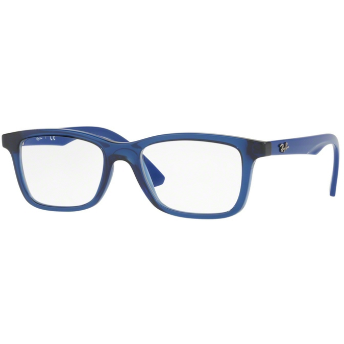 Rame ochelari de vedere copii Ray-Ban RY1562 3686 Rectangulare Albastre originali cu rama de Plastic cu comanda online