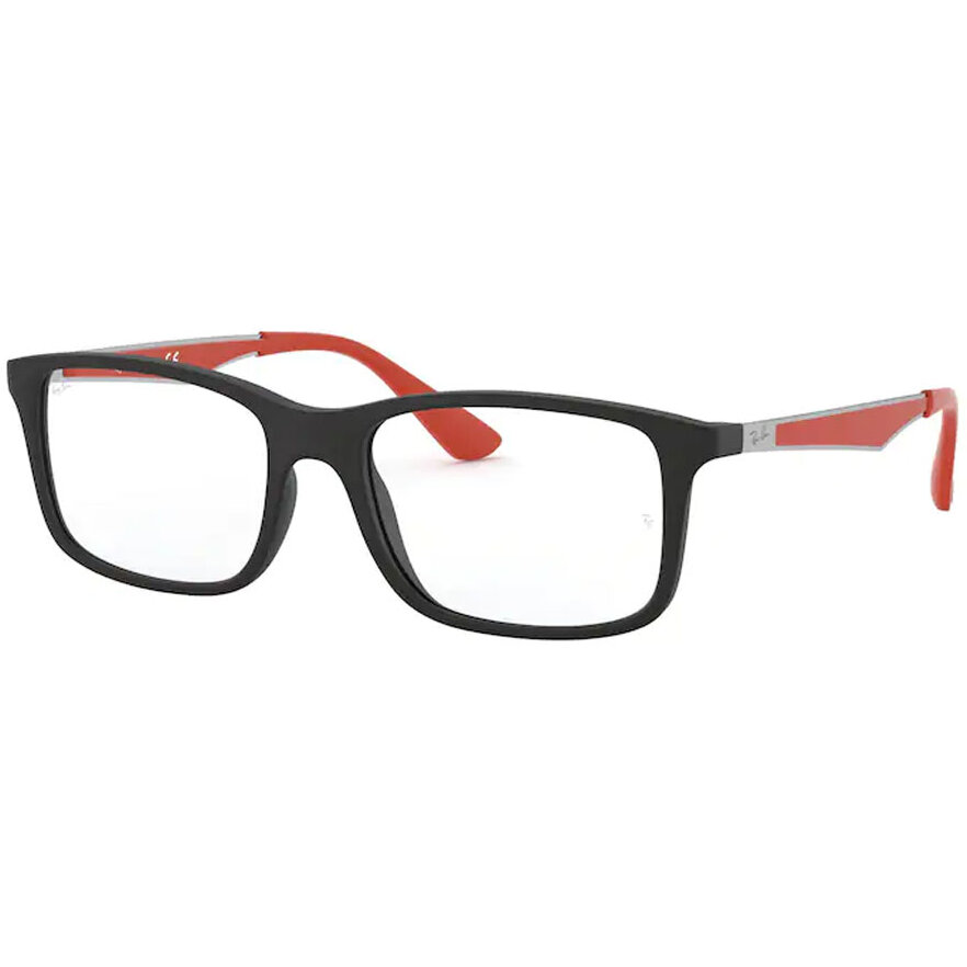 Rame ochelari de vedere copii Ray-Ban RY1570 3652 Patrate Negre originali cu rama de Plastic cu comanda online